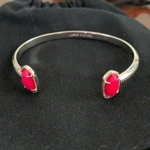 Gold and red Kendra Scott bracelet